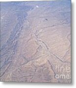 Earth Patterns From 36000 Feet Metal Print