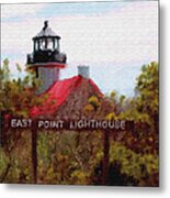 East Point Lighthouse Metal Print