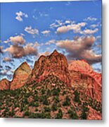 East Temple Sky Metal Print