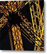 Eiffel Tower Detail Metal Print