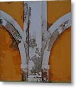 El Morro Deep Yellow Arch Metal Print