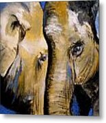 Elephant 2 Metal Print