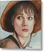 Elizabeth Bennet Metal Print