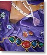 Ellen's Bling Metal Print