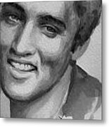 Elvis Presley Metal Print