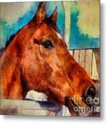 Elvis The Arabian Metal Print