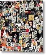 Elvis The King Metal Print