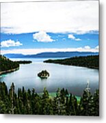 Emerald Bay, Lake Tahoe, Ca Metal Print