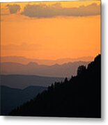 End Of The Day Metal Print