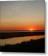 Ending Of A Day Metal Print