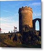 Enjoying Old John And Bradgate Park Metal Print