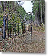 Enter At Your Own Risk Metal Print