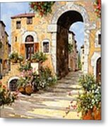 Entrata Al Borgo Metal Print