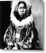 Eskimo Woman, C1903 Metal Print