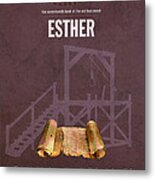 Esther Books Of The Bible Series Old Testament Minimal Poster Art Number 17 Metal Print