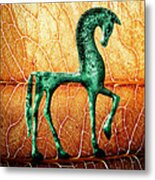 Etruscan Horse Metal Print