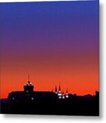 Evening Glow Metal Print