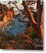 Evening Light At Pfeiffer Burns Metal Print