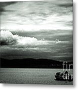 Evening On The Lake Metal Print