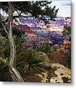 Evening On The Rim -2 Metal Print