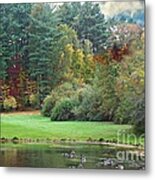 Everything Autumn In New Hampshire Metal Print