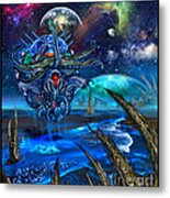 Evolutionary Space Metal Print