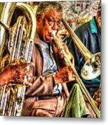Excelsior Band 3 Piece Metal Print