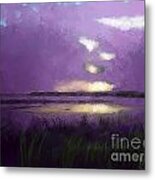 Exe Estuary Metal Print