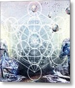 Experience So Lucid Discovery So Clear Metal Print