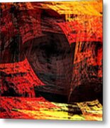 Eye Of The Storm 2 - Blown Away - Abstract - Fractal Art Metal Print
