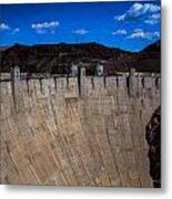 Face Of The Dam Metal Print