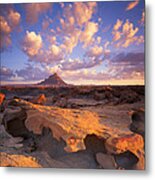 Factory Butte Metal Print