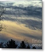 Fade To Black Metal Print