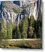 Yosemite National Park-sentinel Rock Metal Print