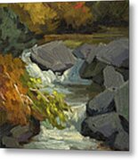 Fall Colors at Bishop Creek Painting by Diane McClary - Fine Art America