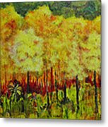 Fall Festival Metal Print