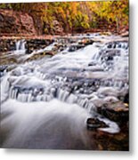 Fall On The River - Columbus Ohio Metal Print