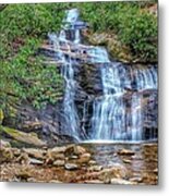 Falling From Mount Mitchell Metal Print