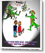 Family Meeting For Billie Metal Print