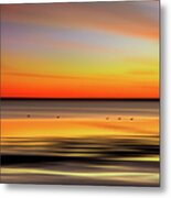 Family Outing - A Tranquil Moments Landscape Metal Print