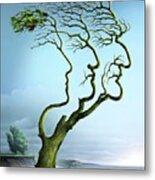 Family Tree Metal Print