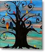 Family Tree Metal Print