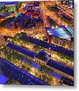 Faneuil Hall And Quincy Market Aerial Metal Print