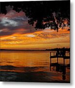 Farewell Sunset Metal Print