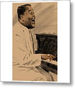 Fats Domino Metal Print