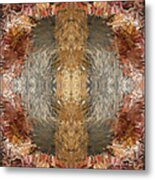 Feathered Jungle - Abstract #22v Metal Print