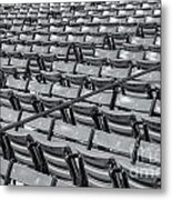 Fenway Park Grandstand Seats Ii Metal Print