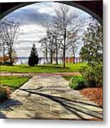 Finger Lakes View From Mackenzie Childs Metal Print