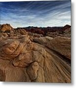 Fire Canyon, Valley Of Fire Metal Print