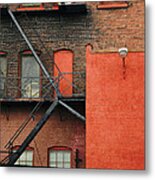 Fire Escape Metal Print